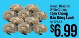 Hmart Frozen Headless White Shrimp offer