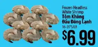 Frozen Headless White Shrimp
