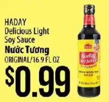 Hmart Haday delicious light soy sauce offer