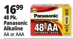 Ocean State Job Lot Panasonic Alkaline Plus Power AA Batteries 48 Count offer