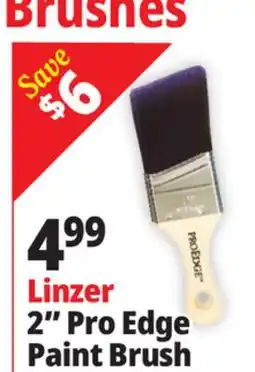 Ocean State Job Lot Linzer Pro Edge Professional 2 Angle Paintbrush offer