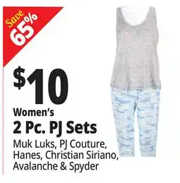 Ocean State Job Lot Women's 2 Pc. PJ Sets offer