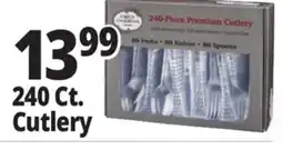 Ocean State Job Lot Smith & Callahan 240-Piece Premium Cutlery Clear offer