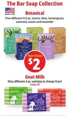 Ocean State Job Lot The Bar Soap Collection offer