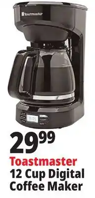 Ocean State Job Lot Toastmaster Digital Coffee Maker 12 Cup offer