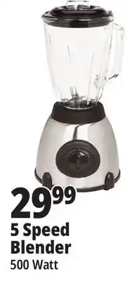 Ocean State Job Lot MAGIC blend 5 Speed Table Blender offer