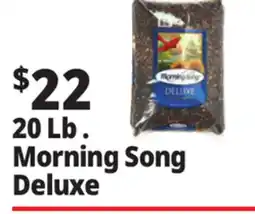Ocean State Job Lot Morning Song Deluxe Wild Bird Food 20 lbs offer