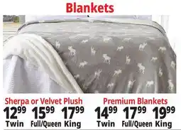 Ocean State Job Lot Blankets offer
