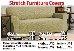 Ocean State Job Lot Stretch Furniture Covers offer