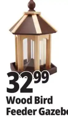 Ocean State Job Lot Wood Bird Feeder Gazebo offer