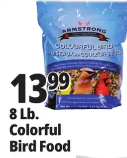 Ocean State Job Lot ARMSTRONG 8 Lb. Colorful Bird Food offer