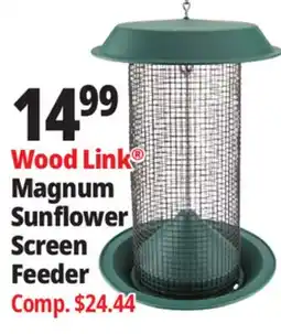 Ocean State Job Lot WoodLink Magnum Black Oil Sunflower Bird Feeder offer