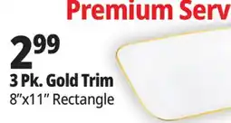 Ocean State Job Lot Smith & Callahan Serving Plate Set 3 pk 8 x 11 offer
