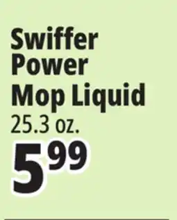 Ocean State Job Lot Swiffer Power Mop Fresh Floor Cleaner Refill 25.3 oz offer