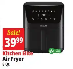 Ocean State Job Lot Kitchen Elite Air Fryer 8 Qt offer