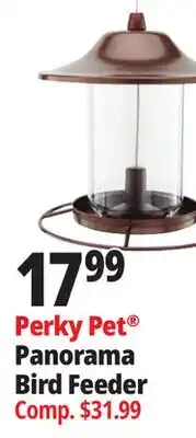 Ocean State Job Lot Perky Pet Panorama Bird Feeder offer