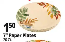 Ocean State Job Lot 7 Paper Plates offer
