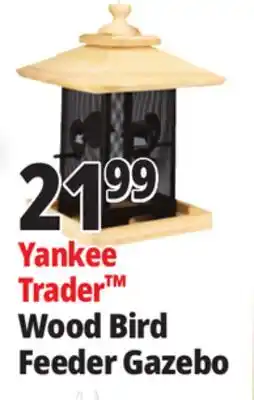 Ocean State Job Lot Yankee Trader Wood Bird Feeder Gazebo offer