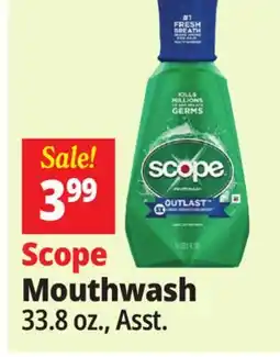 Ocean State Job Lot Scope Outlast Invincible Mouthwash offer