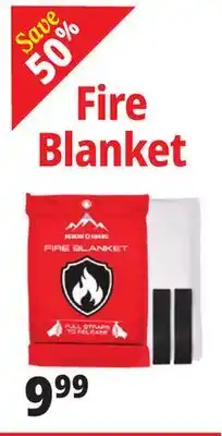 Ocean State Job Lot Fire Blanket offer