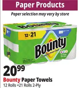 Ocean State Job Lot Bounty Paper Towels offer
