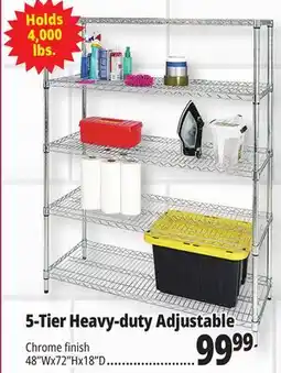 Ocean State Job Lot 5-Tier Heavy-duty Adjustable offer