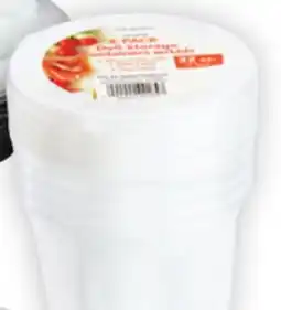 Ocean State Job Lot Meal Prep Disposable Containers offer
