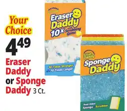 Ocean State Job Lot Scrub Daddy Dual-Sided Sponge Daddy 3 Count offer