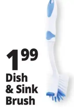 Ocean State Job Lot Gleam Dish and Sink Brush offer