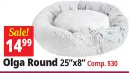 Ocean State Job Lot Olga Round Dog Beds offer
