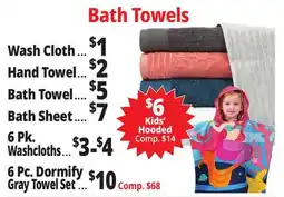 Ocean State Job Lot Bath Towels offer