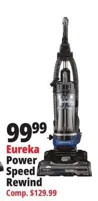 Ocean State Job Lot Eureka PowerSpeed Cord Rewind Upright Bagless Vacuum Cleaner offer