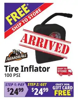 Ocean State Job Lot Tire Inflator offer