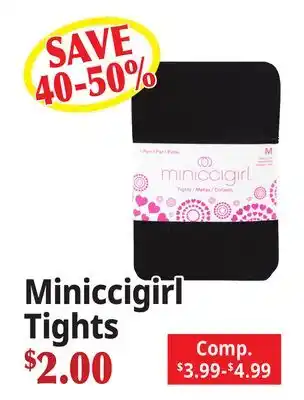 Ocean State Job Lot Miniccigirl Tights offer