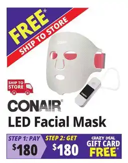 Ocean State Job Lot CONAIR LED Facial Mask offer