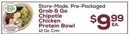DeCicco & Sons Grab & Go Chipotle Chicken Protein Bowl offer
