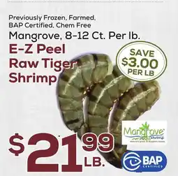 DeCicco & Sons E-Z Peel Raw Tiger Shrimp offer
