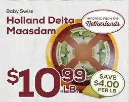 DeCicco & Sons Baby Swiss Holland Delta Maasdam offer