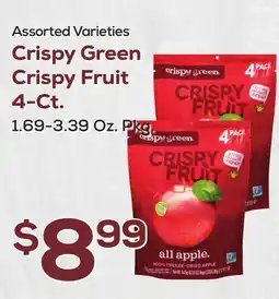 DeCicco & Sons Crispy Green Crispy Fruit 4-Ct offer
