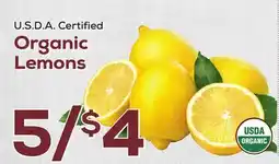DeCicco & Sons Organic Lemons offer