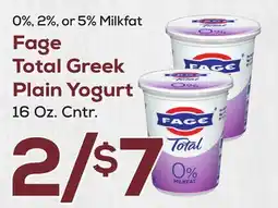 DeCicco & Sons Fage Total Greek Plain Yogurt offer