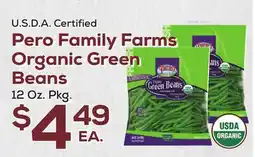 DeCicco & Sons Pero Family Farms Organic Green Beans offer