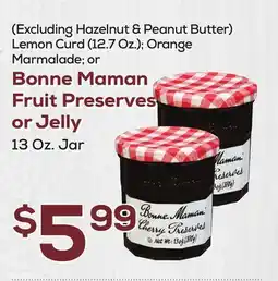 DeCicco & Sons Bonne Maman Fruit Preserves or Jelly offer