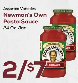 DeCicco & Sons Newman's Own Pasta Sauce offer