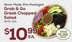 DeCicco & Sons Grab & Go Greek Chopped Salad offer