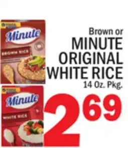 C Town MINUTE ORIGINAL WHITE RICE offer