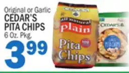 C Town CEDAR'S PITA CHIPS offer