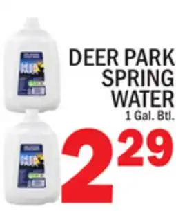 C Town DEER PARK SPRING WATER offer