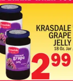 C Town KRASDALE GRAPE JELLY offer