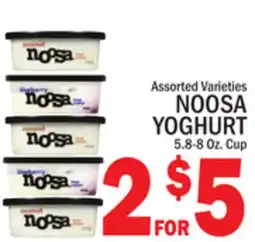 C Town NOOSA YOGHURT offer